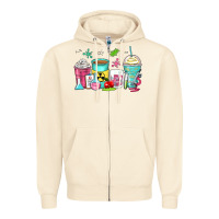 Sandshell science teacher coffee cups Zipper Hoodie - Zillion Design Studio