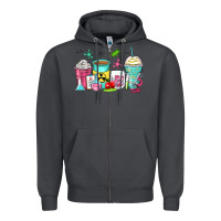 Smoke science teacher coffee cups Zipper Hoodie - Zillion Design Studio