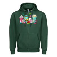 Sports Green science teacher coffee cups Zipper Hoodie - Zillion Design Studio