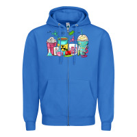 True Royal science teacher coffee cups Zipper Hoodie - Zillion Design Studio