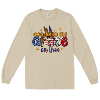 Mushroom god shed his grace on thee Long Sleeve Tee - texasbilliewilder