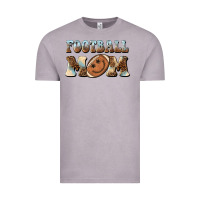 Vintage Zinc football mom football smiley face Vintage Tee - BarkalooDesign