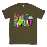 Army Green nail art coffee cups Classic Tee - Zillion Design Studio