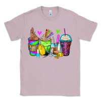 Lilac nail art coffee cups Classic Tee - Zillion Design Studio