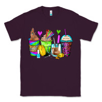 Plum nail art coffee cups Classic Tee - Zillion Design Studio
