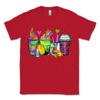 Red nail art coffee cups Classic Tee - Zillion Design Studio