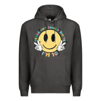 Charcoal Heather peace out single digits im 10 Premium Hoodie - MaliasSmallBusiness