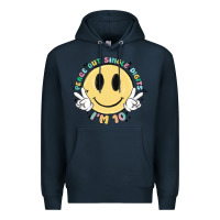 Navy peace out single digits im 10 Premium Hoodie - MaliasSmallBusiness