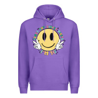 Purple peace out single digits im 10 Premium Hoodie - MaliasSmallBusiness