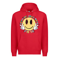 Red peace out single digits im 10 Premium Hoodie - MaliasSmallBusiness