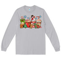 Moon Dust christmas coffee cups Long Sleeve Tee - Zillion Design Studio
