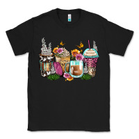 Black floral coffee cups Classic Tee - Zillion Design Studio