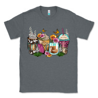 Charcoal Heather floral coffee cups Classic Tee - Zillion Design Studio