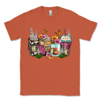 Copper floral coffee cups Classic Tee - Zillion Design Studio