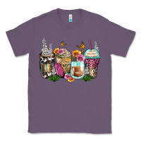 Lavender floral coffee cups Classic Tee - Zillion Design Studio