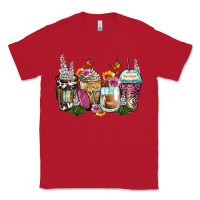 Red floral coffee cups Classic Tee - Zillion Design Studio