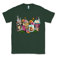 Sports Green floral coffee cups Classic Tee - Zillion Design Studio