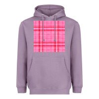 Lavender valentines day plaid seamless pattern Heavyweight Hoodie - BundleAndBundleShop