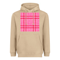 Mushroom valentines day plaid seamless pattern Heavyweight Hoodie - BundleAndBundleShop