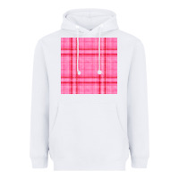 White valentines day plaid seamless pattern Heavyweight Hoodie - BundleAndBundleShop
