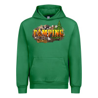 Emerald camping Urban Hoodie - NancyCooperArtShop
