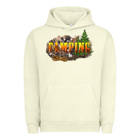 Pigment Pistachio camping Urban Hoodie - NancyCooperArtShop