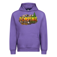 Tulip camping Urban Hoodie - NancyCooperArtShop