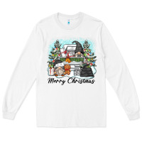 White merry christmas gnomes Long Sleeve Tee - Zillion Design Studio