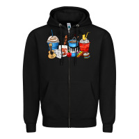 Black music teacher coffee cups Zipper Hoodie - Zillion Design Studio