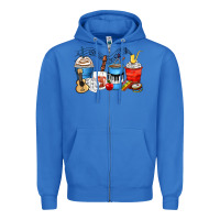 True Royal music teacher coffee cups Zipper Hoodie - Zillion Design Studio