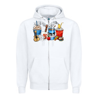White music teacher coffee cups Zipper Hoodie - Zillion Design Studio