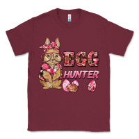 Burgundy easter pink camouflage egg hunter  bunny Classic Tee - BarkalooDesign