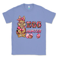 Colony Blue easter pink camouflage egg hunter  bunny Classic Tee - BarkalooDesign