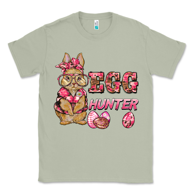 Easter Pink Camouflage Egg Hunter  Bunny Classic Tee by BarkalooDesign | Teevron
