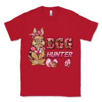 Red easter pink camouflage egg hunter  bunny Classic Tee - BarkalooDesign