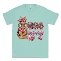 Seafoam easter pink camouflage egg hunter  bunny Classic Tee - BarkalooDesign