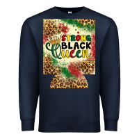 Navy strong black queen 12 oz can cooler (regular) Premium Sweatshirt - Artiststas