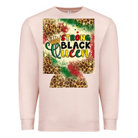 Pale Pink strong black queen 12 oz can cooler (regular) Premium Sweatshirt - Artiststas