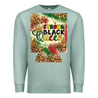 Seafoam strong black queen 12 oz can cooler (regular) Premium Sweatshirt - Artiststas