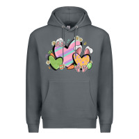 Rock easter hearts Premium Hoodie - MaliasSmallBusiness