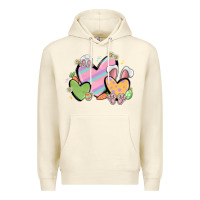 Sandshell easter hearts Premium Hoodie - MaliasSmallBusiness