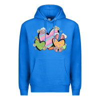 True Royal easter hearts Premium Hoodie - MaliasSmallBusiness