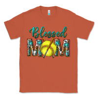 Copper western blessed mom with softball Classic Tee - texasbilliewilder