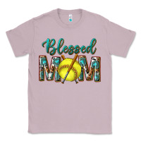 Lilac western blessed mom with softball Classic Tee - texasbilliewilder