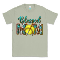 Matcha western blessed mom with softball Classic Tee - texasbilliewilder