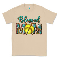 Mushroom western blessed mom with softball Classic Tee - texasbilliewilder