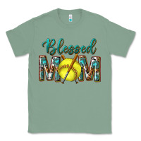 Sage western blessed mom with softball Classic Tee - texasbilliewilder