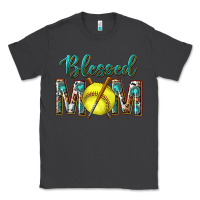 Smoke western blessed mom with softball Classic Tee - texasbilliewilder