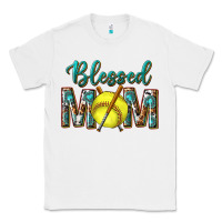 White western blessed mom with softball Classic Tee - texasbilliewilder