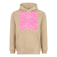 Mushroom valentines day heart seamless pattern Heavyweight Hoodie - BundleAndBundleShop
